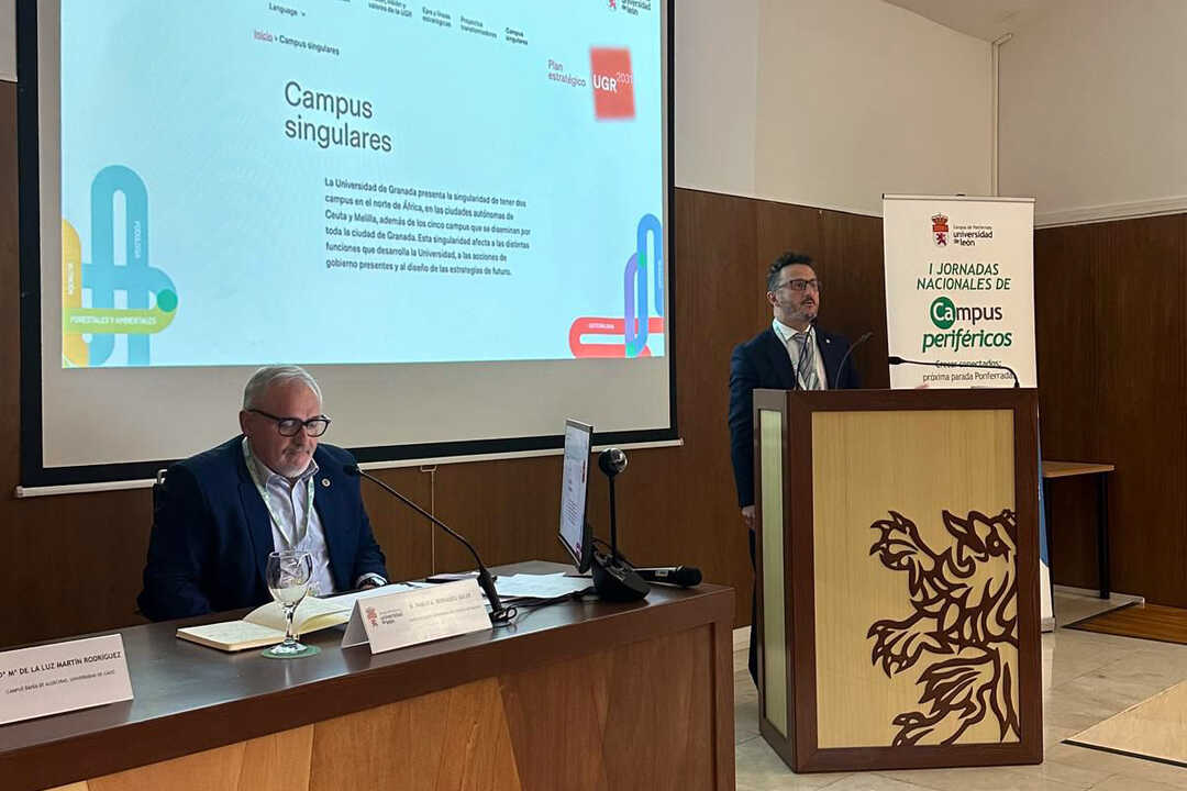 El vicerrector para los Campus de Ceuta y Melilla, Planificación Estratégica y Comunicación, Salvador del Barrio