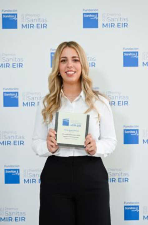 La ceutí Almudena Montes Galán, reconocida con el segundo accésit de los Premios Sanitas EIR 2025, / Cedida