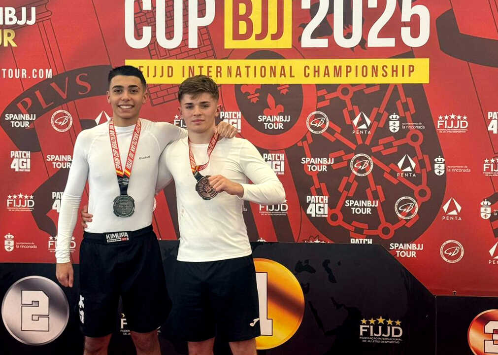 Lluvia de medallas para el 'African Warriors' de Jiu Jitsu en Sevilla