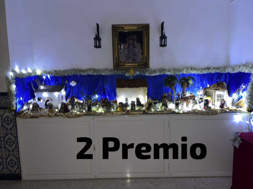 Segundo premio en el Concurso de Belenes
