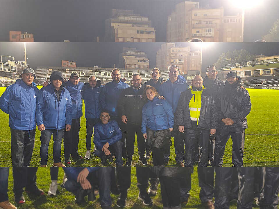 Equipo de Capacita trabajando en el Murube