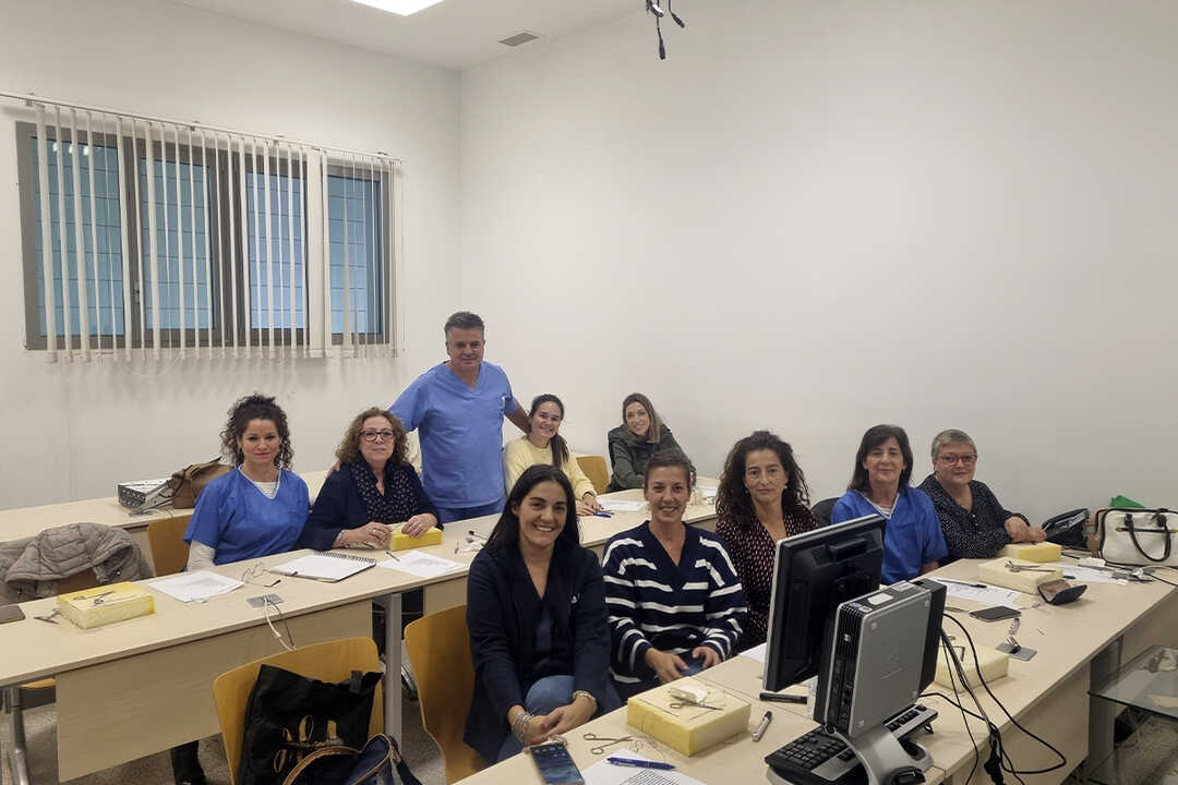 Formación impartida por Jesús Sánchez Garrido, enfermero del SUAP