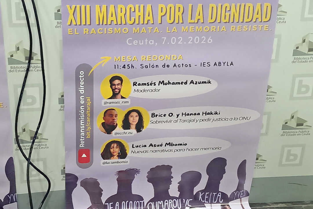 Presentación de la XIII Marcha por la Dignidad / César Martín