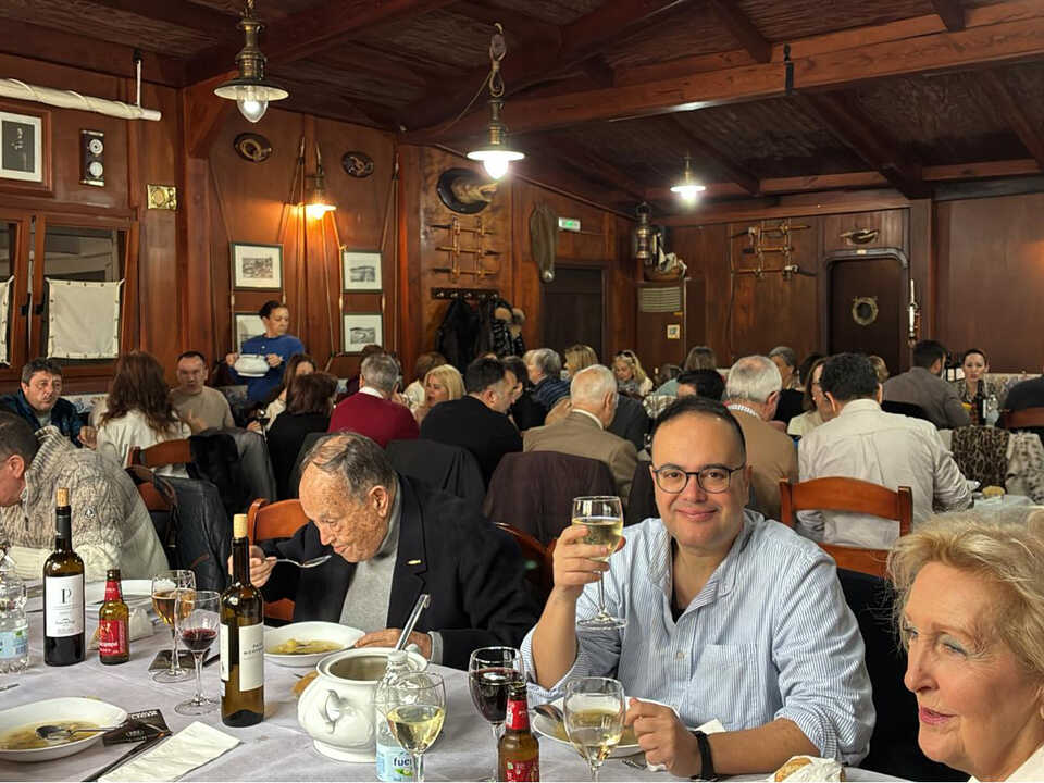Centro Gallego disfrutando de la Laconada