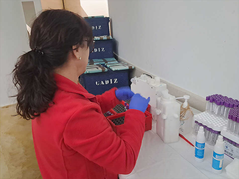 Campaña de donación de sangre / César Martín