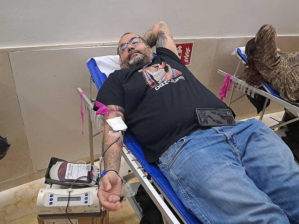 Campaña de donación de sangre / César Martín