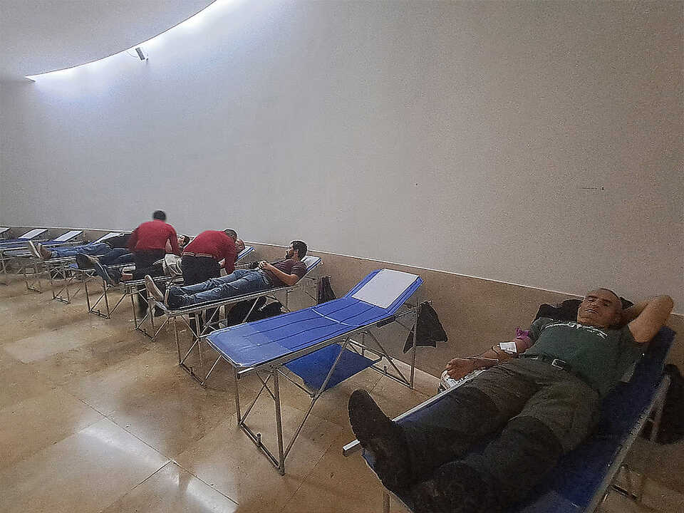 Campaña de donación de sangre / César Martín
