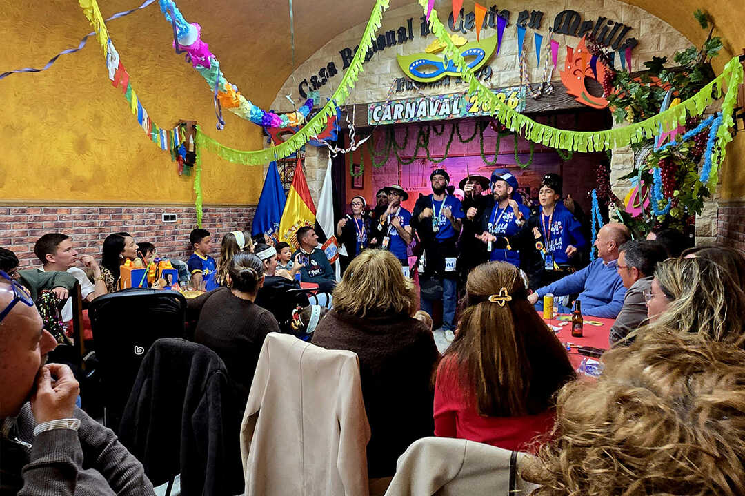 La Casa de Ceuta en Melilla celebra el Carnaval