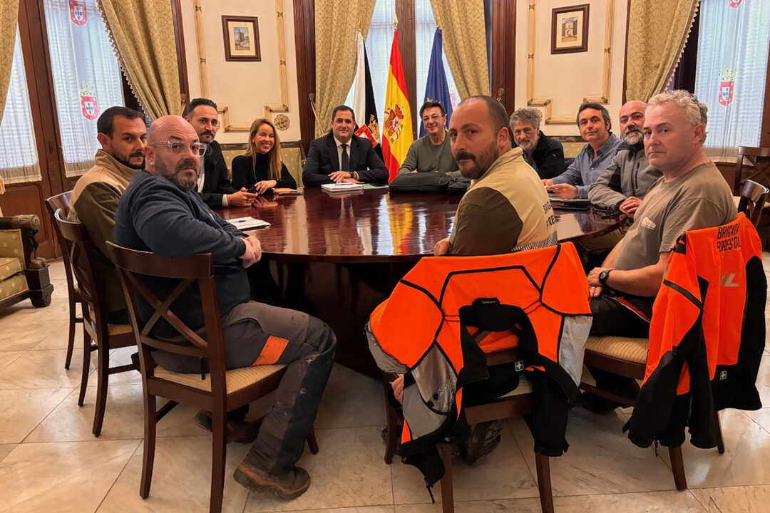 Ramírez agradece Obimasa, Tragsa y Brigadas Verdes su labor durante las borrascas