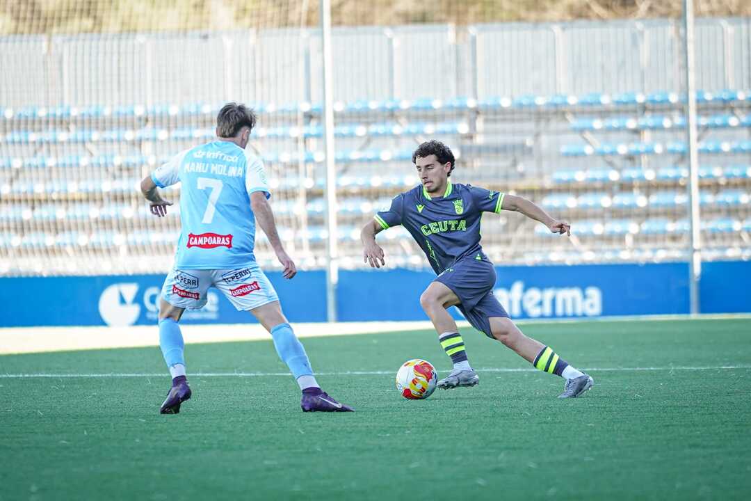 Partido entre el Ciudad de Lucena y el Ceuta B.
