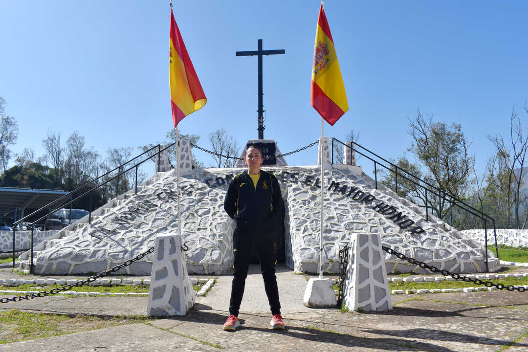 Sargento primero Virginia Camacho De Pradas. Foto: Rafa Báez
