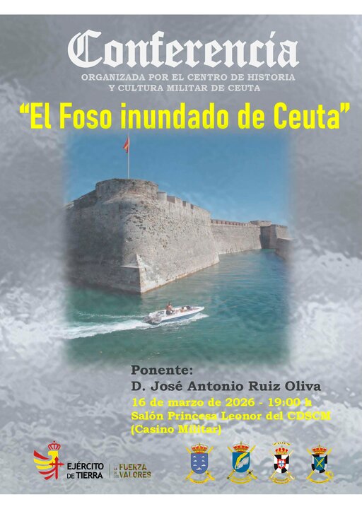 Cartel Foso inundado