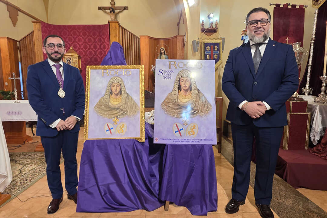 Presentación del cartel anunciador de la salida procesional