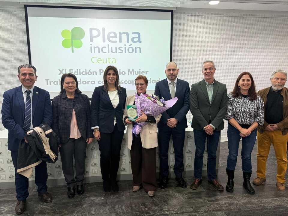 Charo Gómez, Premio Mujer Trabajadora con Discapacidad 2026 de Plena Inclusión Ceuta / Alma Palomino