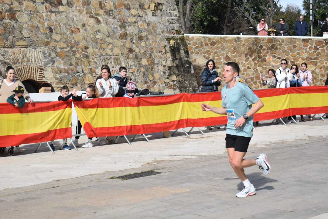 Álvaro Salguero, segundo clasificado de los 20 kilómetros de la Cuna de la Legión.