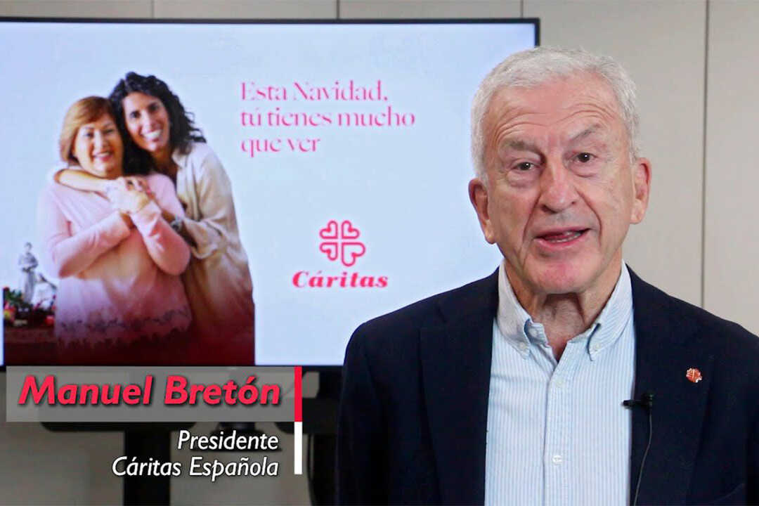 Manuel Bretón, presidente de Cáritas España