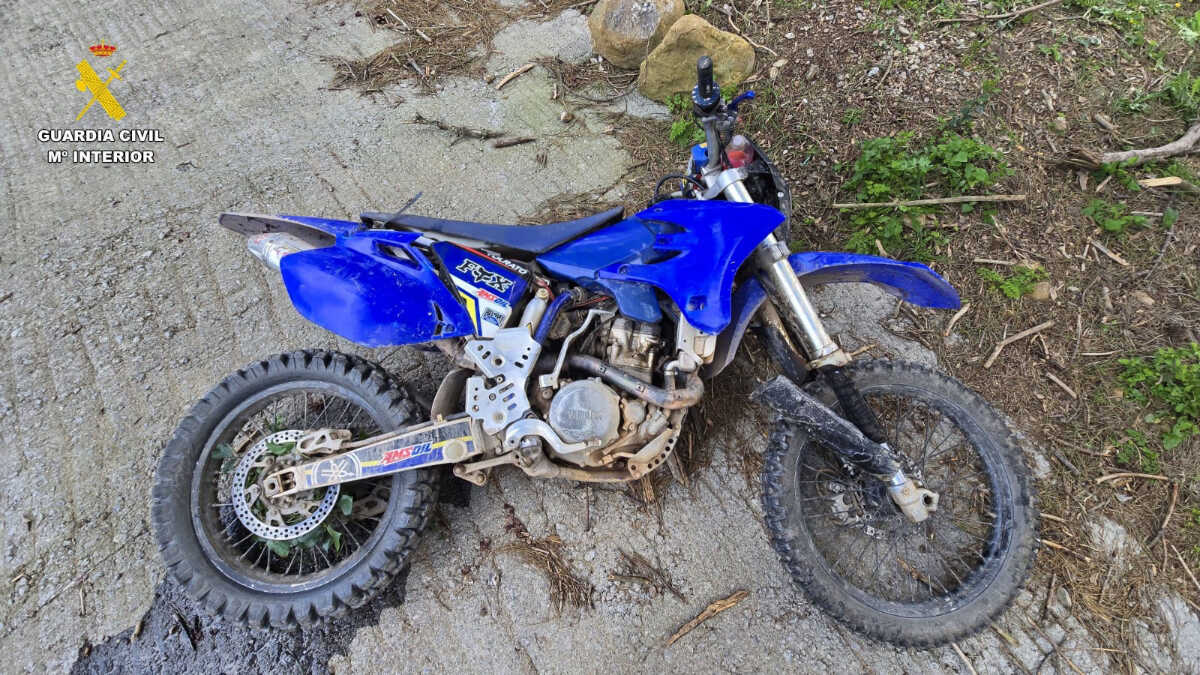 Persecución en García Aldave: varios motoristas intentan escapar de la Guardia Civil