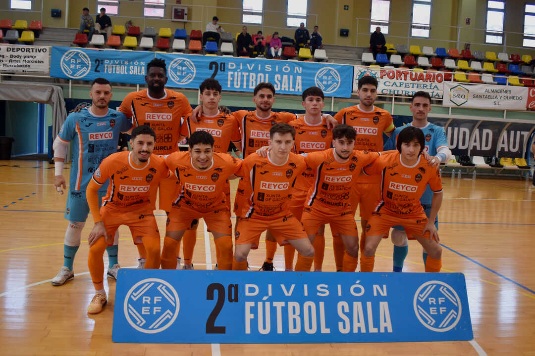 Encuentro entre la Sociedad Deportiva Unión África Ceutí y el Reyco Burela. Foto: Rafa Báez