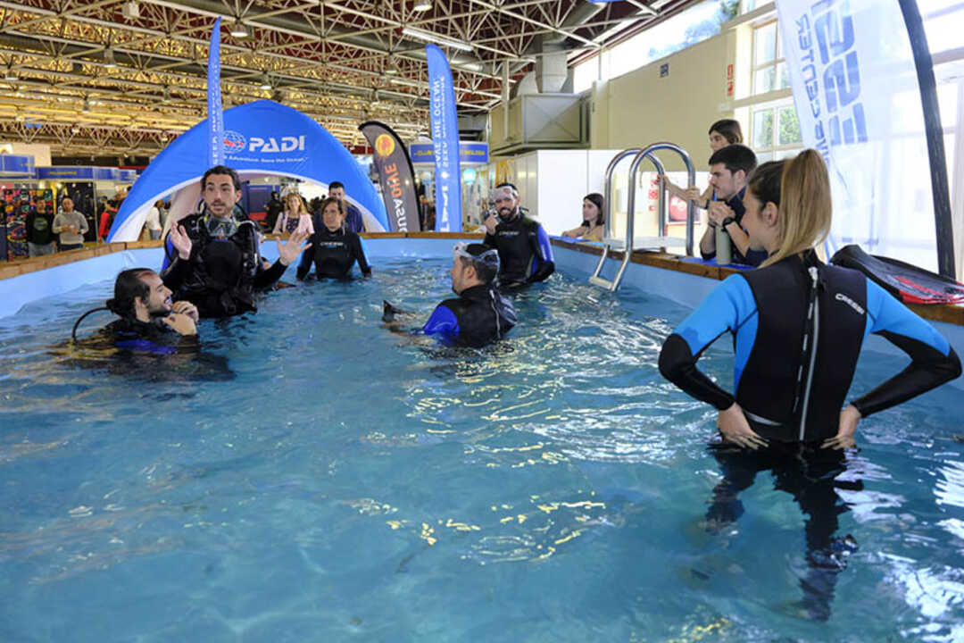 Ceuta promociona sus fondos marinos en la 26ª edición de la 'Mediterranean Diving Show' en Cornellá / Ciudad Autónoma