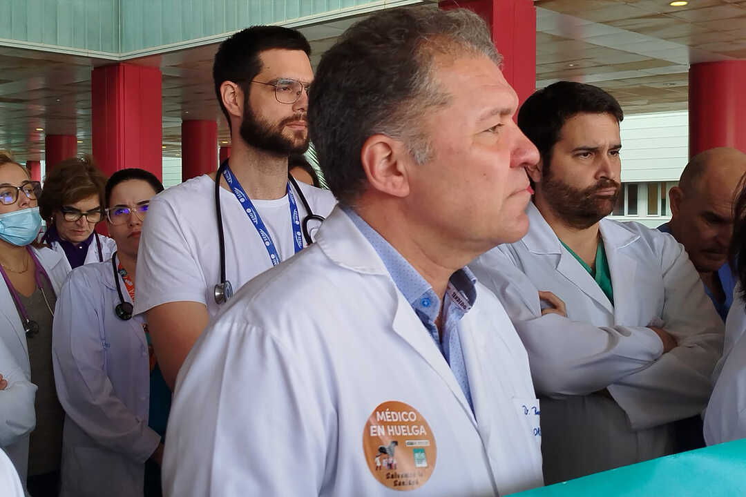 Enrique Roviralta, presidente del Sindicato Médico