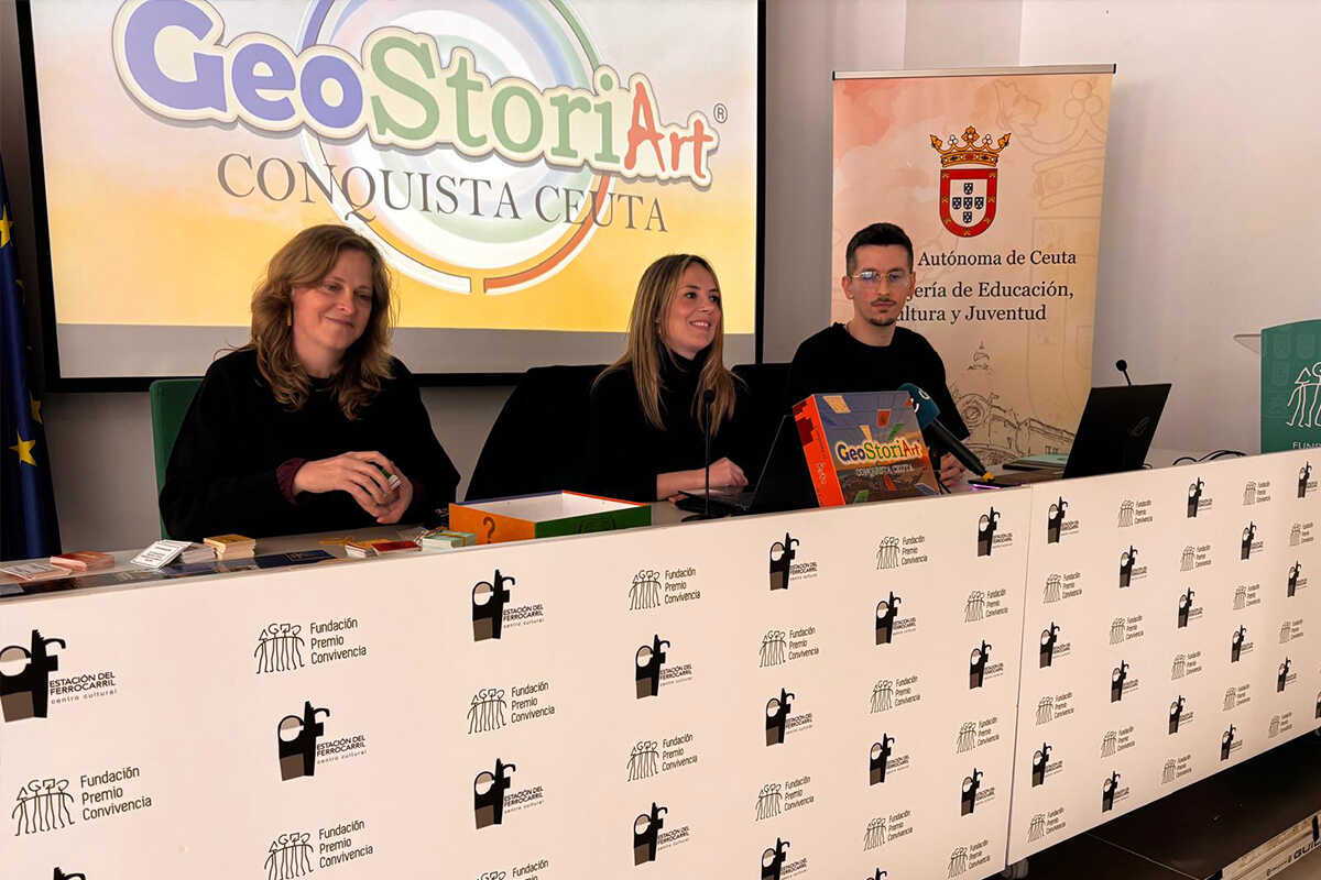 Presentación del juego educativo GeoStoriArt