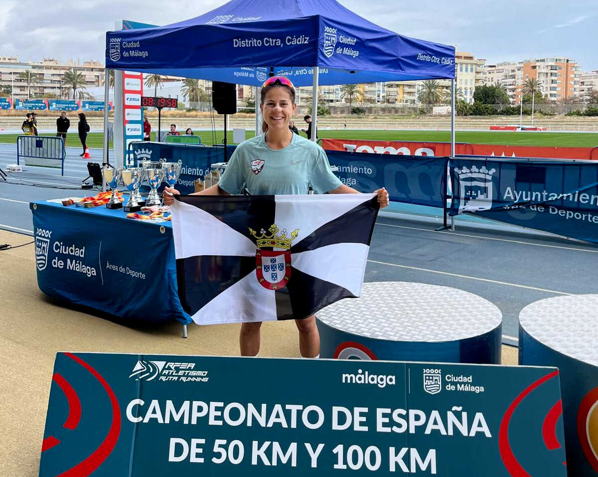 María Romero, subcampeona de España de 100 kilómetros y clasificada para el Mundial