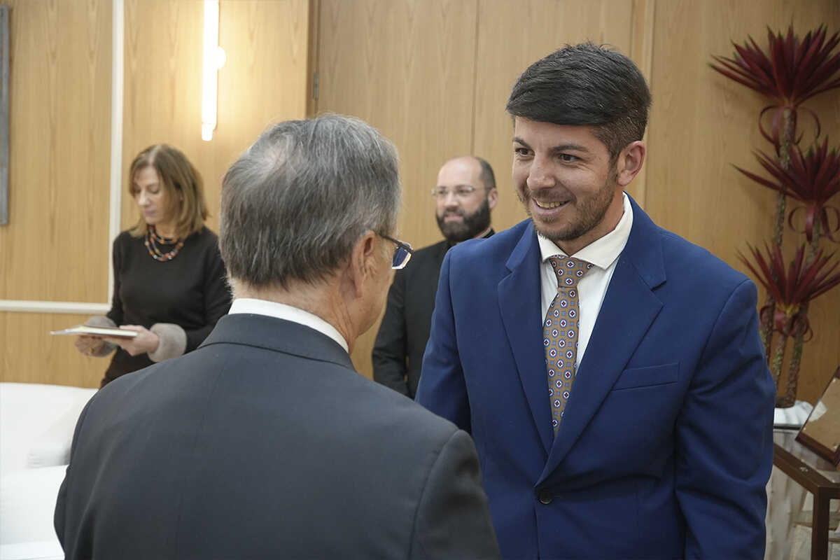 Recepción a Adán del Campo, pregonero de la Semana Santa 2026