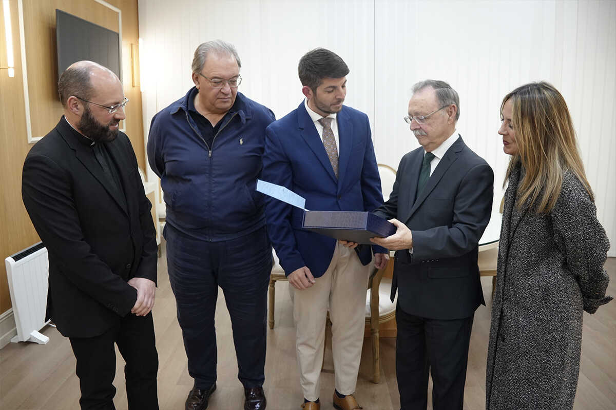 Recepción a Adán del Campo, pregonero de la Semana Santa 2026