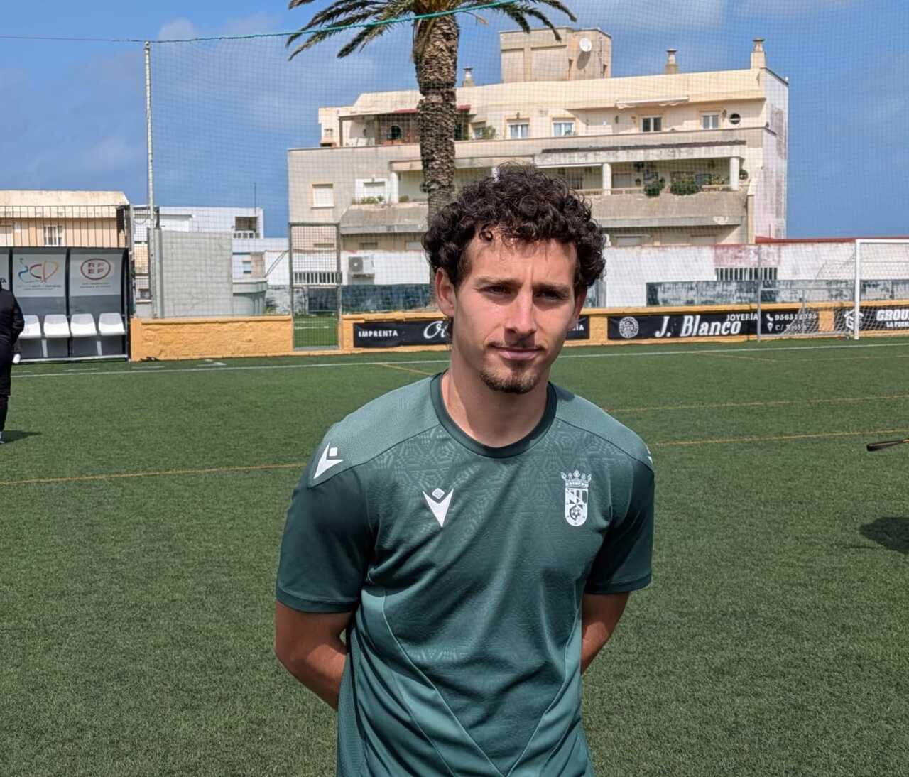 Amandi, en la previa del Ceuta B - Conil.