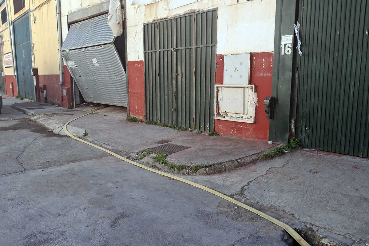 Naves del Tarajal que ocultaban el narcotúnel / César Martín