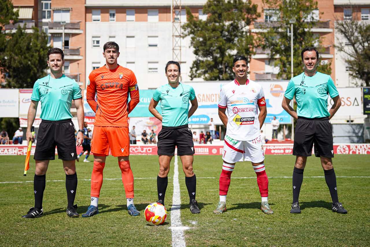 Encuentro entre el filial el Chiclana CF y el filial de la AD Ceuta FC
