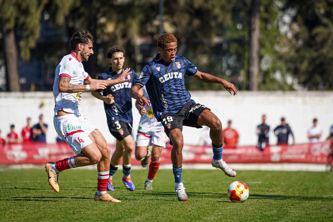 Encuentro entre el filial el Chiclana CF y el filial de la AD Ceuta FC
