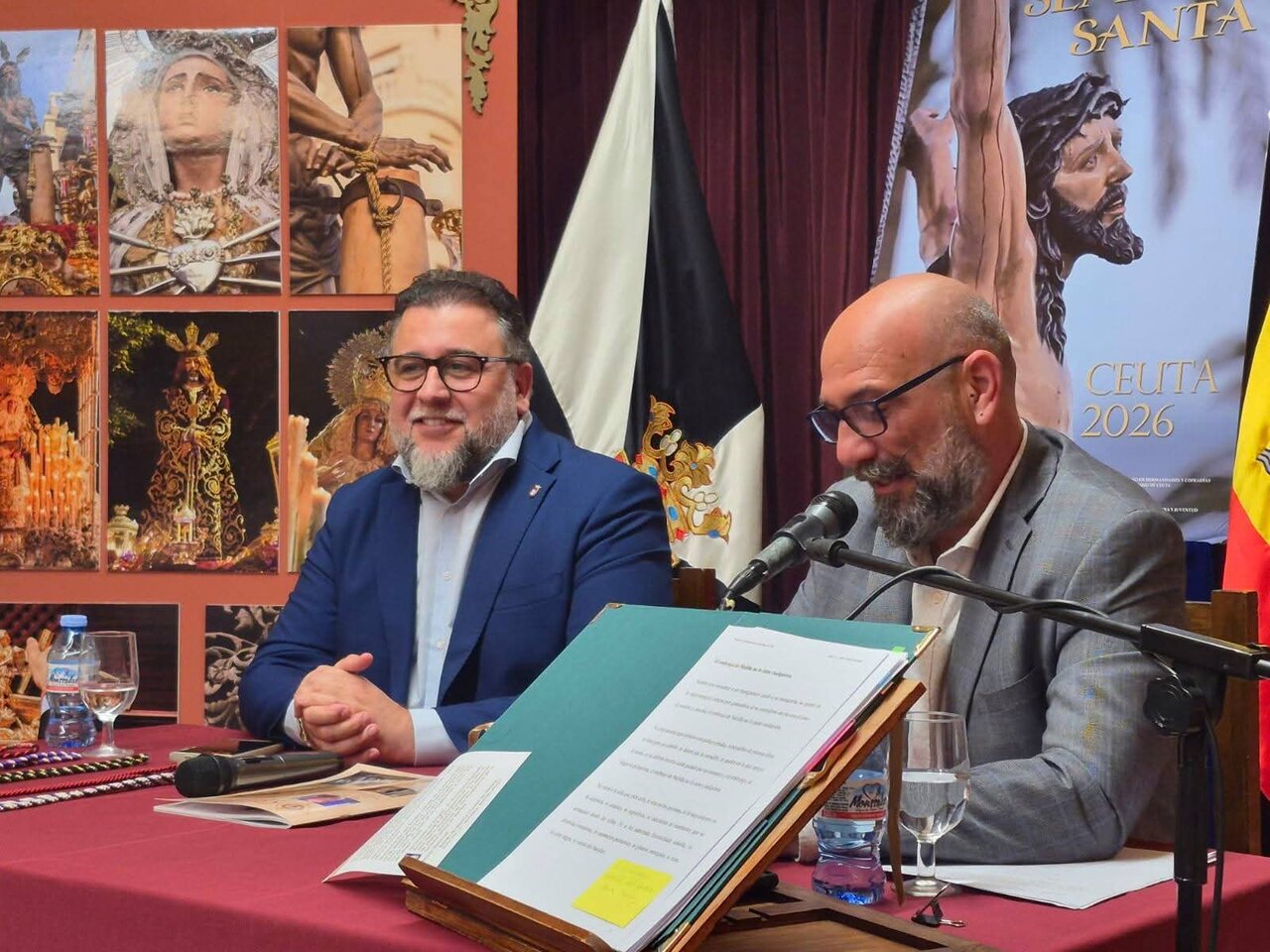 La Casa de Ceuta desvela los secretos del pregón de Semana Santa que ha emocionado a Melilla