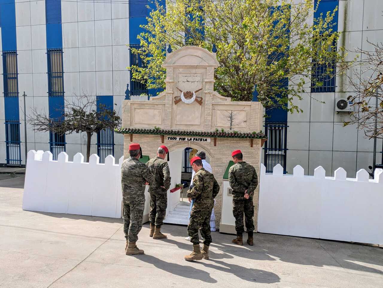 Los menores de 'La Esperanza' se suman al Desafío de los 300 de Regulares. Foto: Rafa Báez