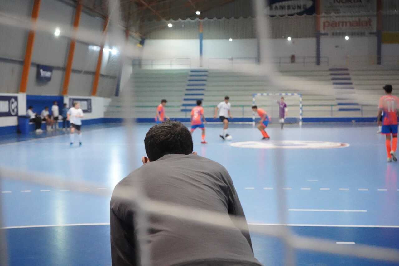 Entrega de trofeos de la Liga cadete de fútbol sala.
