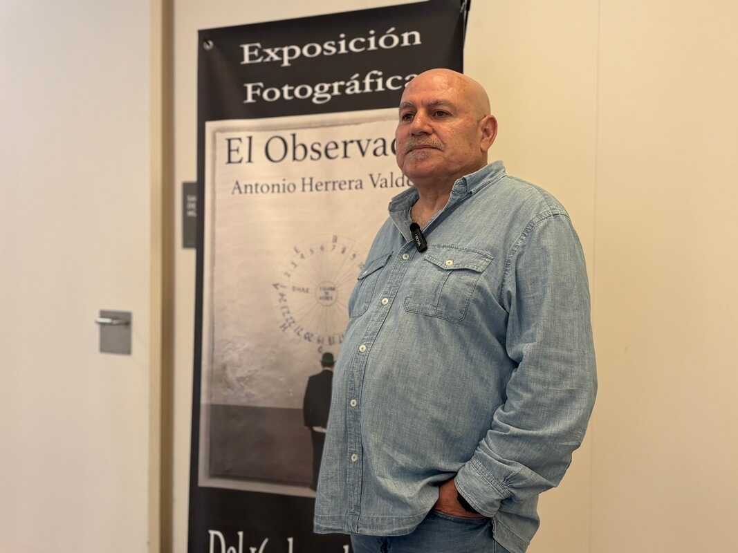 Jesús Valle, presidente de la Asociación Fotográfica 'Miradas' / Alma Palomino