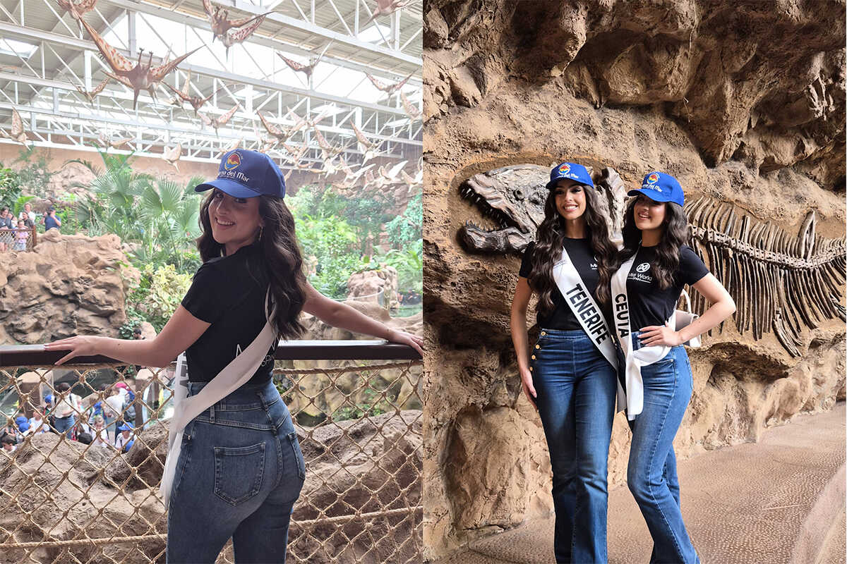 Alejandra Ortega en el Certamen Miss World Spain en Gran Canaria
