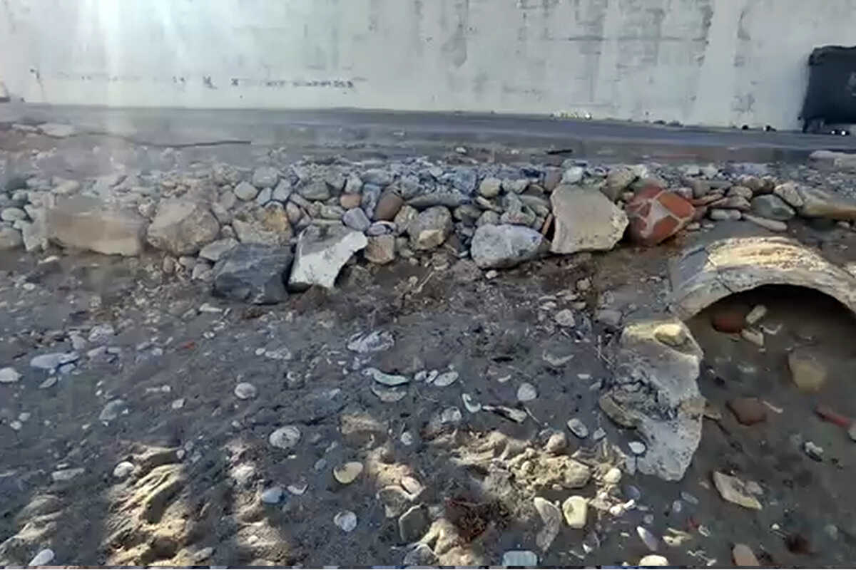 Situación de la Playa de San Amaro en mayo de 2026