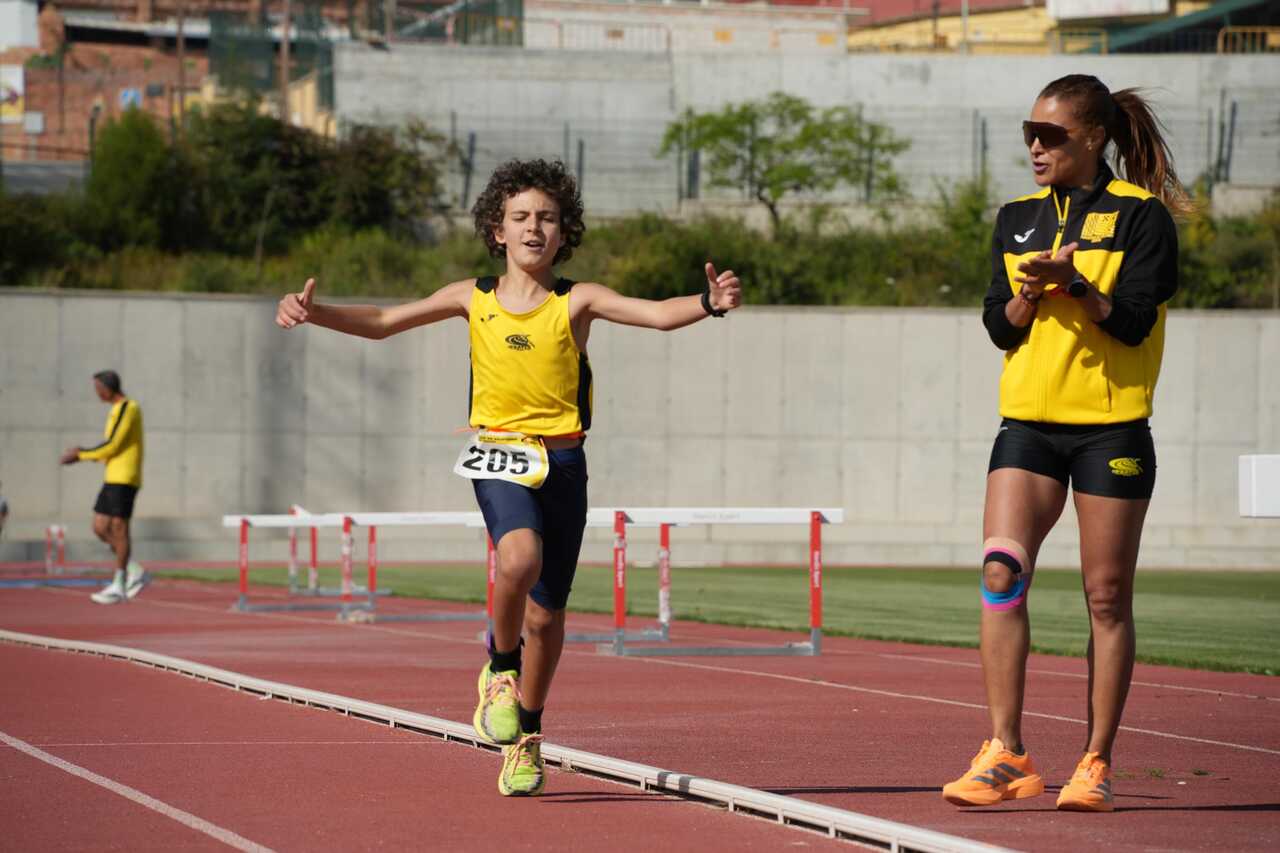 Campeonato Autonómico de Atletismo en Pista. Foto: Esther Zárate