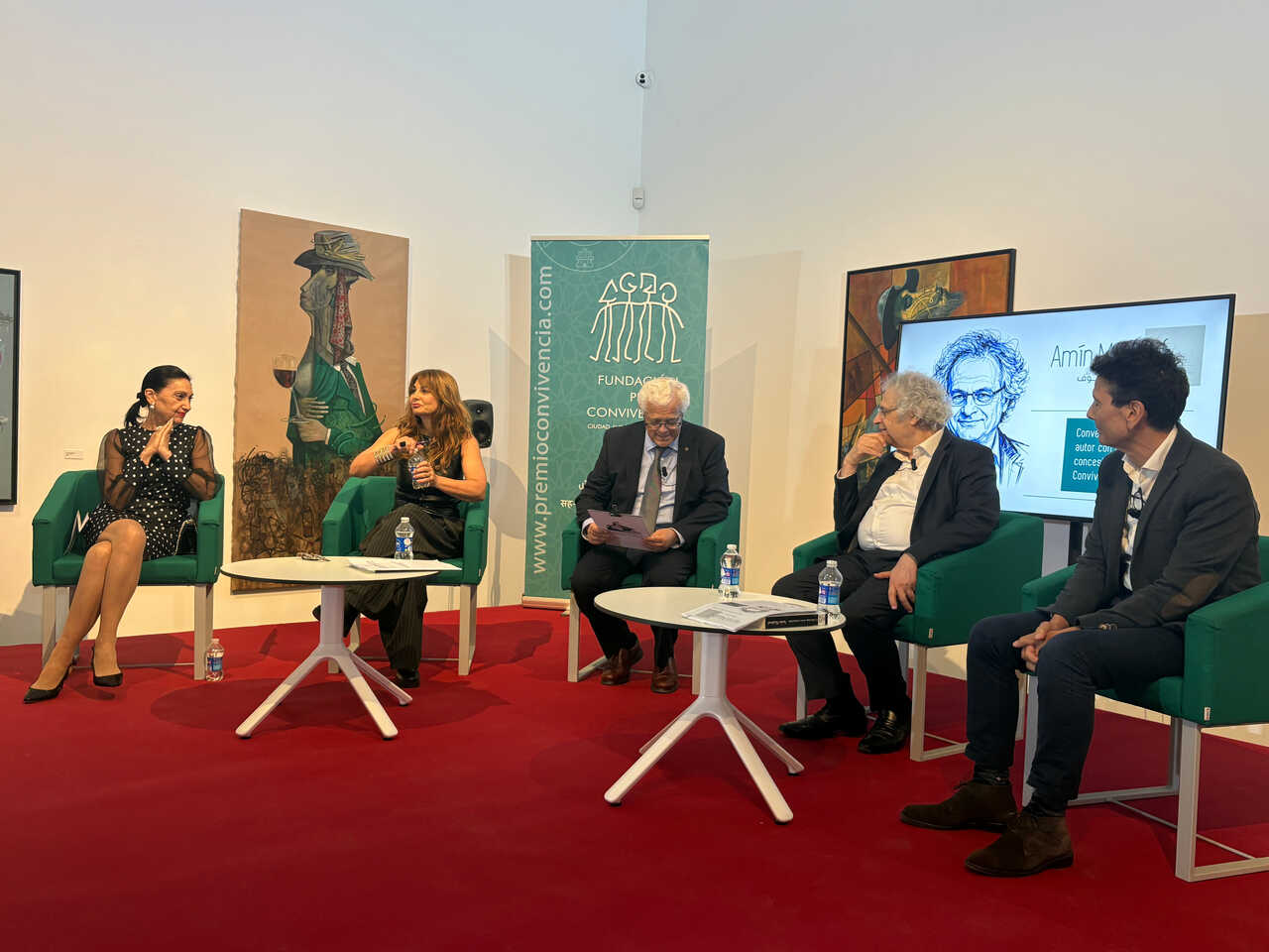 Amin Maalouf, Primo Convivencia, y la cultura ceutí se dan cita en las Murallas Reales