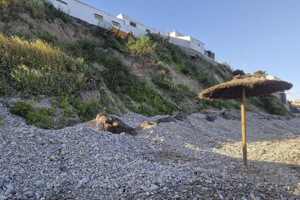 Playa de San Amaro en mayo de 2026
