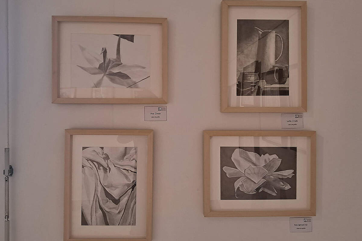 Inauguración de la exposición de la Escuela de Arte en el Museo del Revellín / César Martín