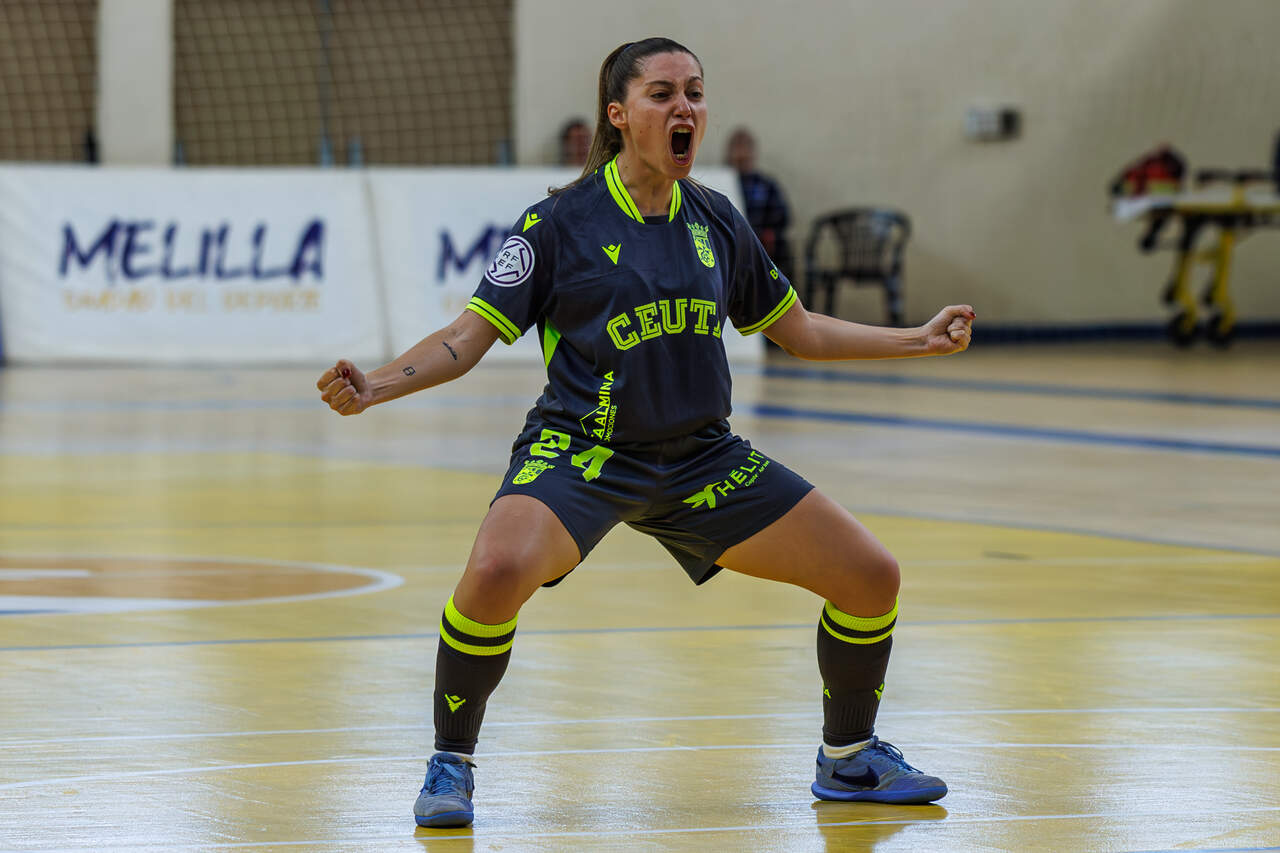 Partido entre Melilla Torreblanca y el Ceuta Femenino de Primera Iberdrola.