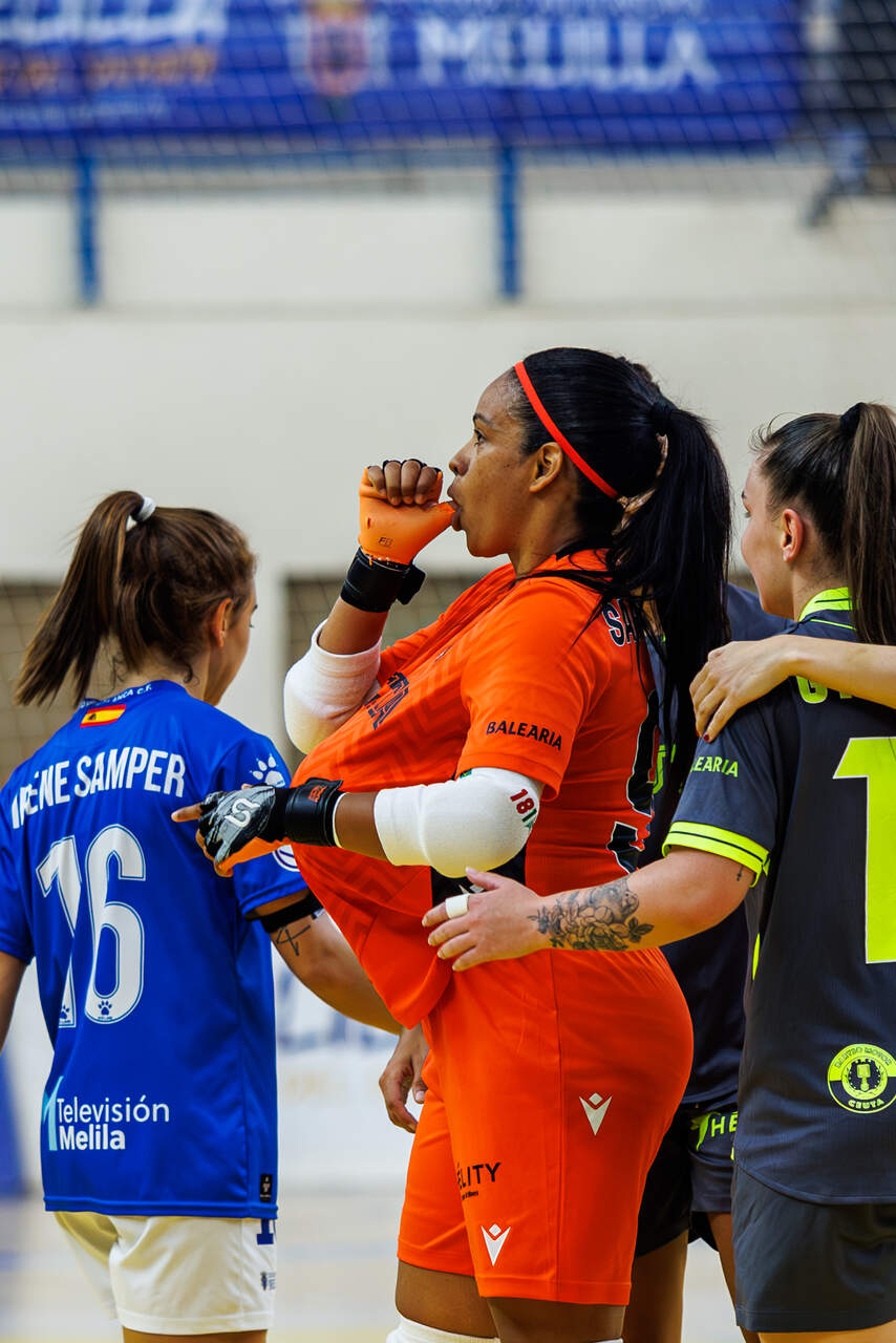 Partido entre Melilla Torreblanca y el Ceuta Femenino de Primera Iberdrola.