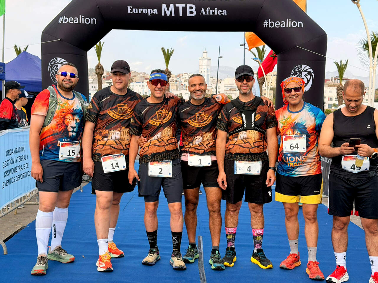Corredores en el Lions Trail celebrado en M'Diq. Foto: Abdeselam Mohamed
