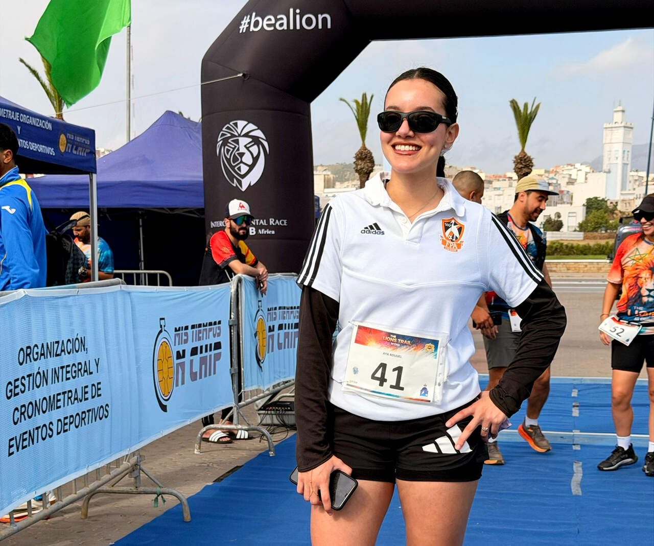Corredores en el Lions Trail celebrado en M'Diq. Foto: Abdeselam Mohamed
