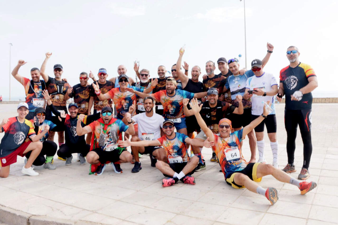 Corredores en el Lions Trail celebrado en M'Diq. Foto: Abdeselam Mohamed