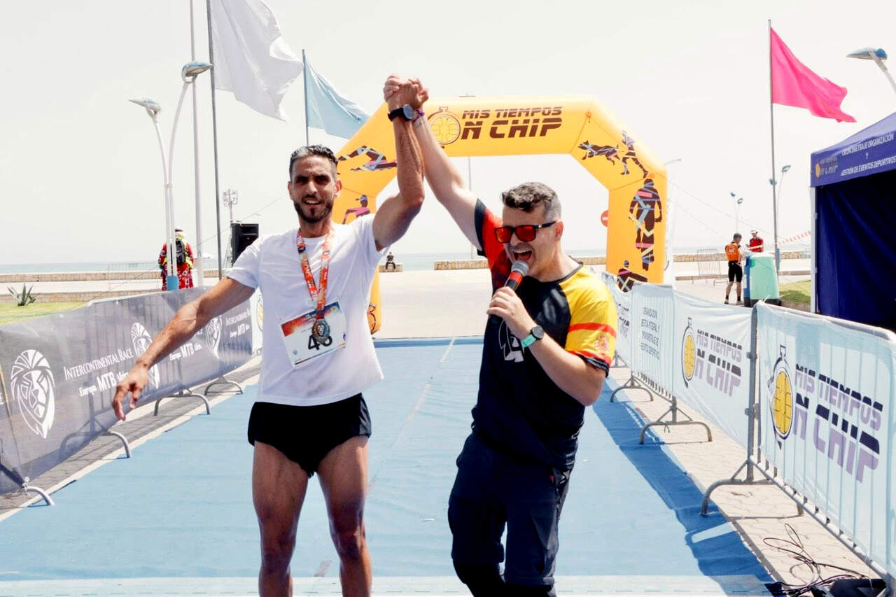 Corredores en el Lions Trail celebrado en M'Diq. Foto: Abdeselam Mohamed