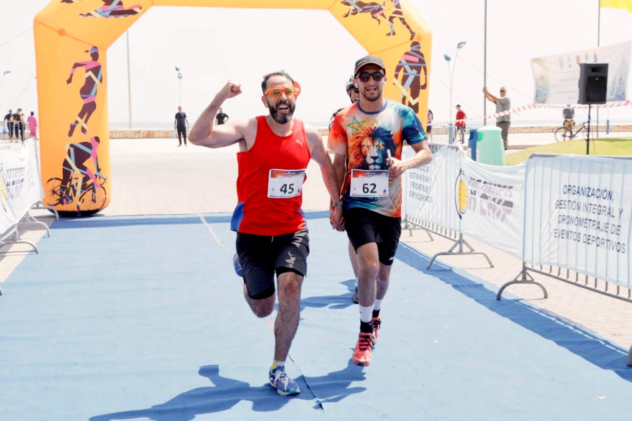 Corredores en el Lions Trail celebrado en M'Diq. Foto: Abdeselam Mohamed