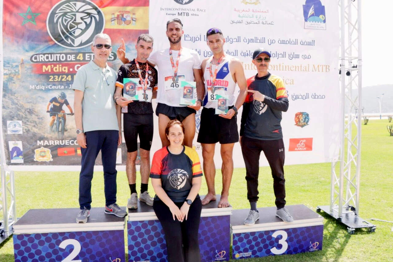Corredores en el Lions Trail celebrado en M'Diq. Foto: Abdeselam Mohamed